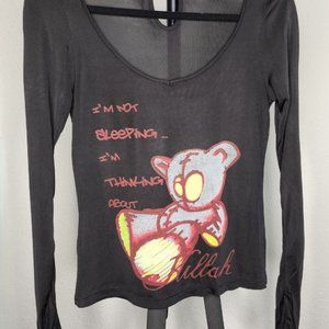 Killah - Long-Sleeve Mesh T-Shirt